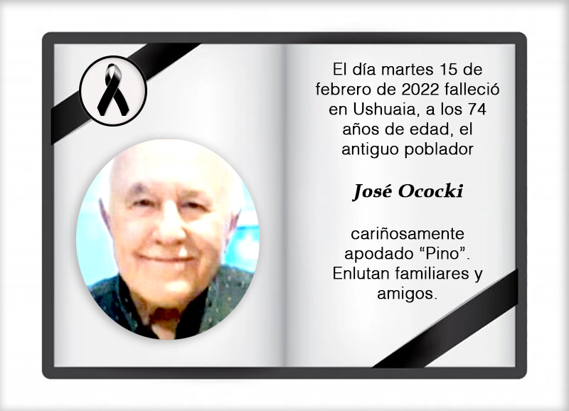 Fallecimiento | José “Pino” Ococki