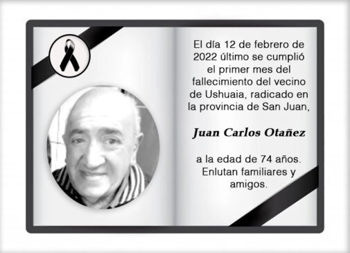 Fallecimiento | Juan Carlos Otañez