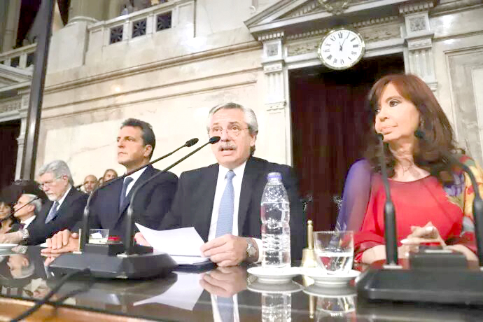 El conjunto de leyes clave sobre las cuales Fernández pidió al Congreso que avance