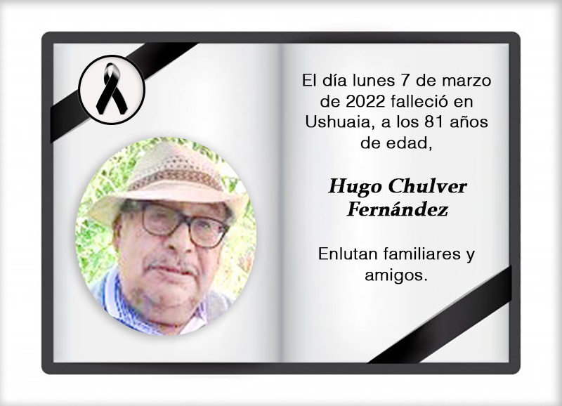 Fallecimiento | Hugo Chulver Fernández