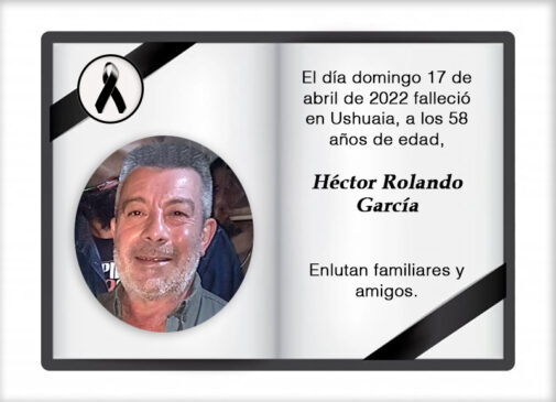 Fallecimiento | Héctor Rolando García