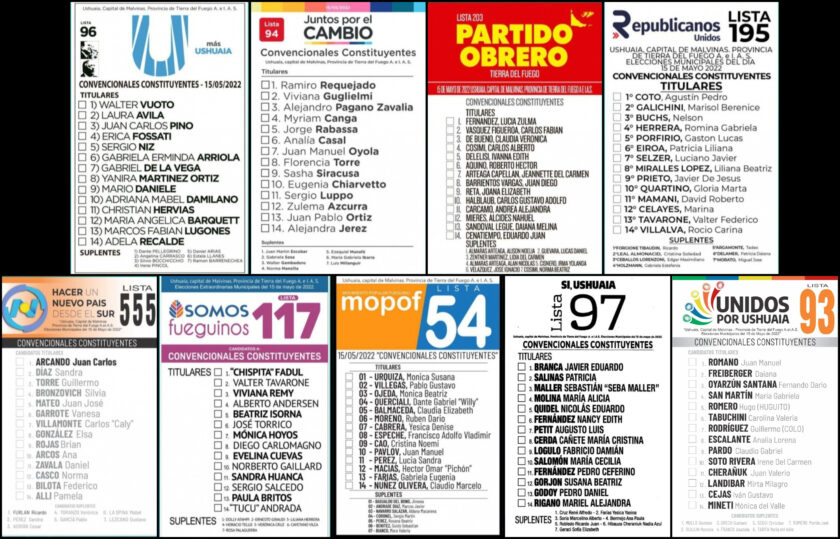 63.229 personas están aptas para votar el domingo en Ushuaia