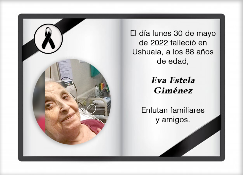 Fallecimiento | Eva Estela Giménez