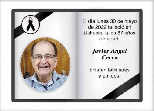 Fallecimiento | Javier Angel Cecco