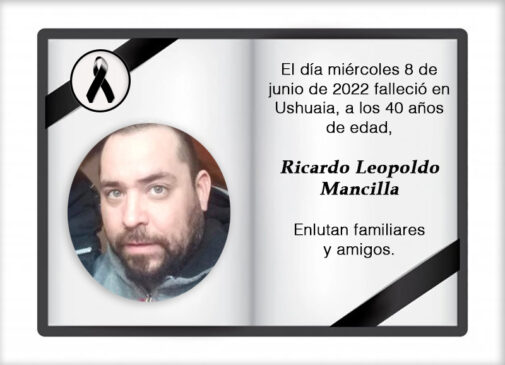 Fallecimiento | Ricardo Leopoldo Mancilla