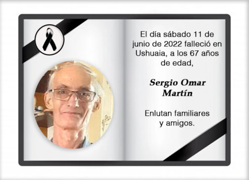 Fallecimiento | Sergio Omar Martín