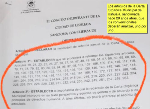 El 7 de julio comienzan a sesionar los convencionales municipales