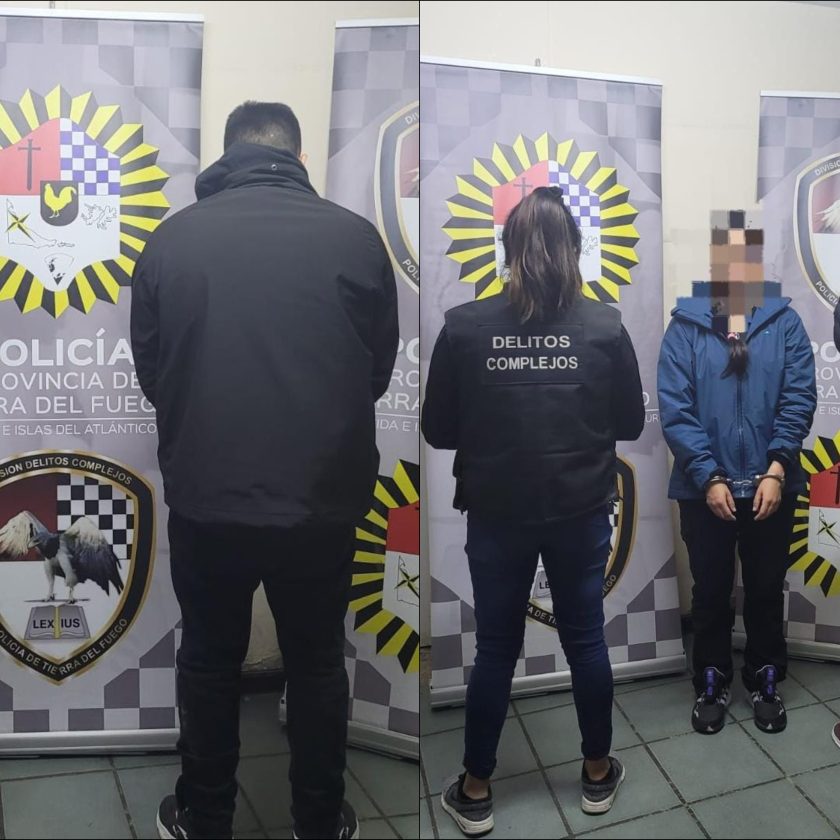 Pareja colombiana fue detenida en Ushuaia por estafa