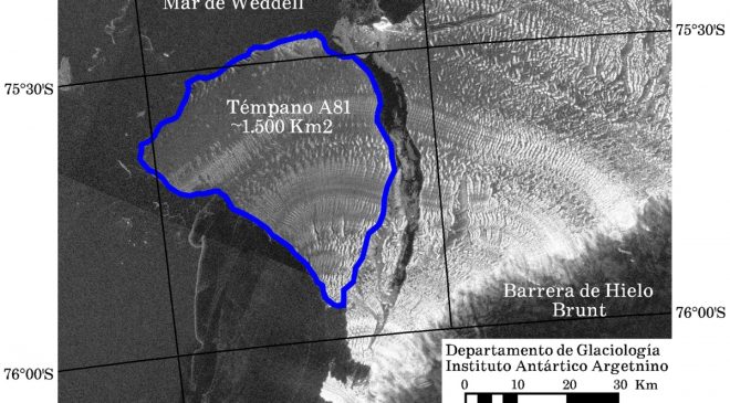 El rompehielos Irízar flanqueó con éxito un témpano de 1.560 kilómetros cuadrados