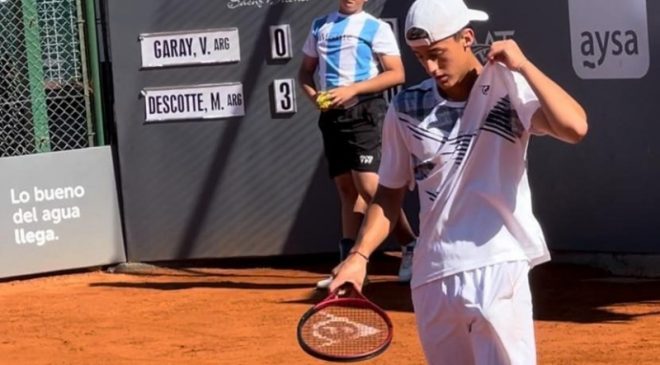 Valentín Garay sueña con Roland Garros