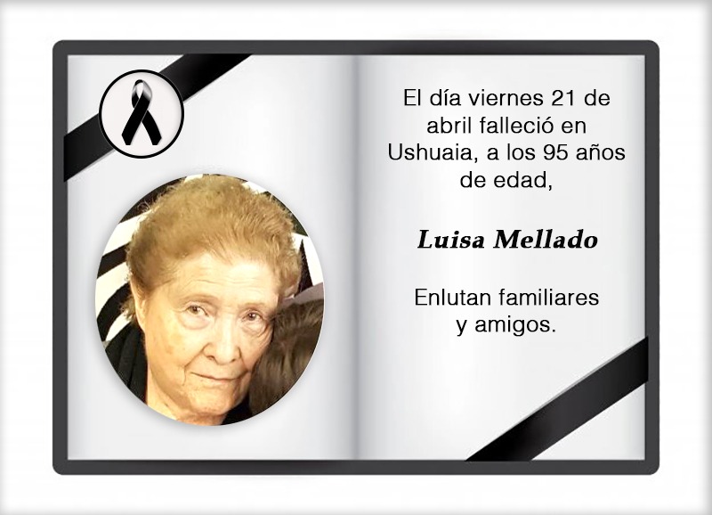 Fallecimiento | Luisa Mellado