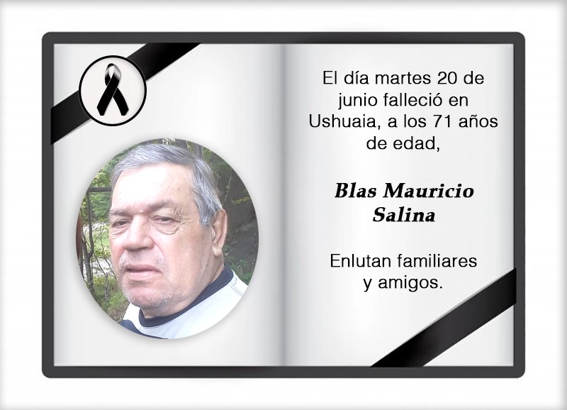 Fallecimiento | Blas Mauricio Salina