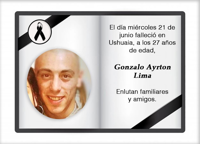Fallecimiento | Gonzalo Ayrton Lima