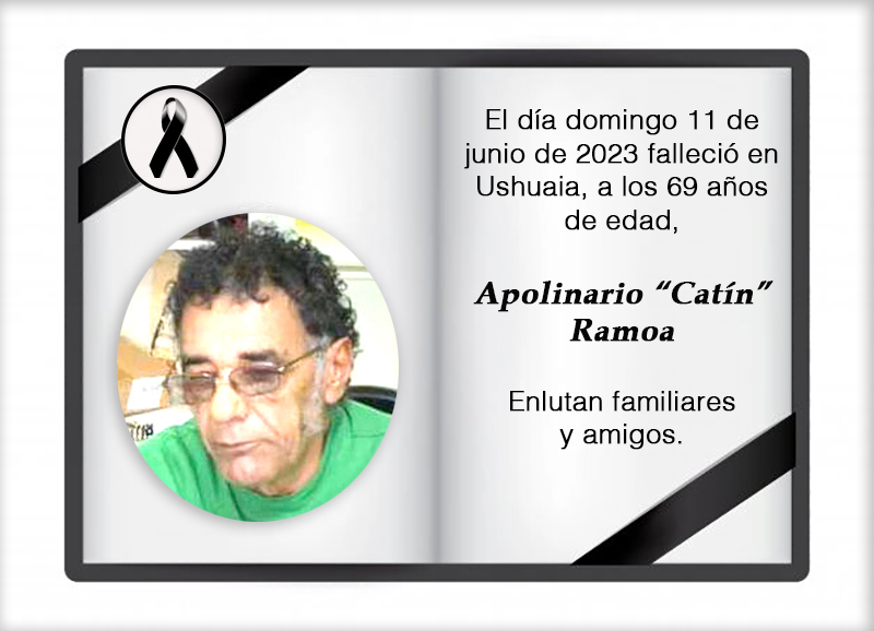 Fallecimiento | Apolinario “Catín” Ramoa