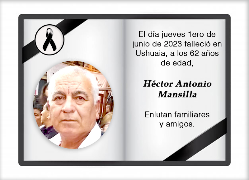 Fallecimiento | Héctor Antonio Mansilla