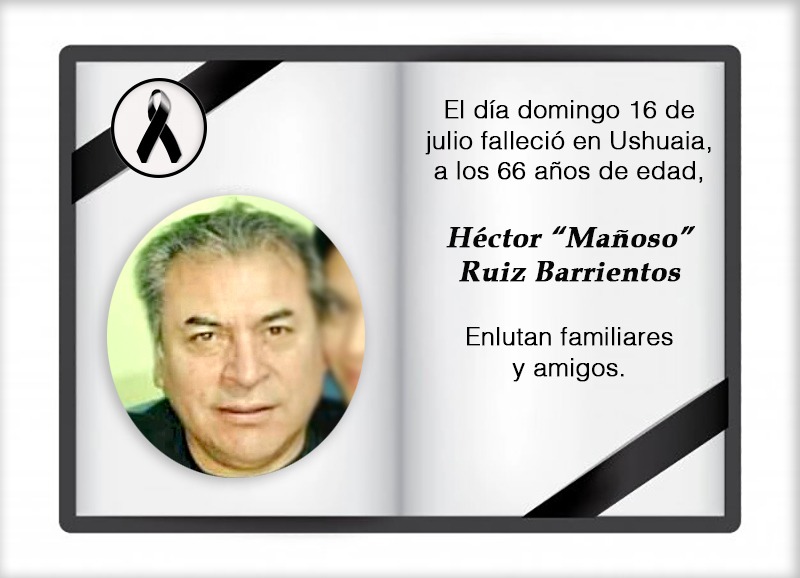 Fallecimiento | Héctor Mañoso Ruiz Barrientos
