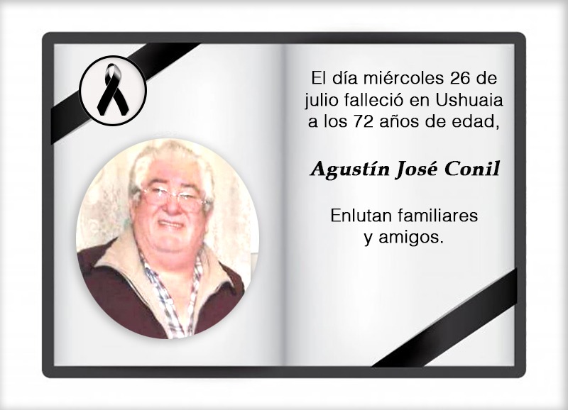 Fallecimiento | Agustín José Conil
