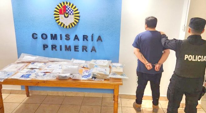 Se desbarató, por casualidad, un búnker de droga en Río Grande