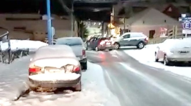 Récord de hasta medio metro de nieve