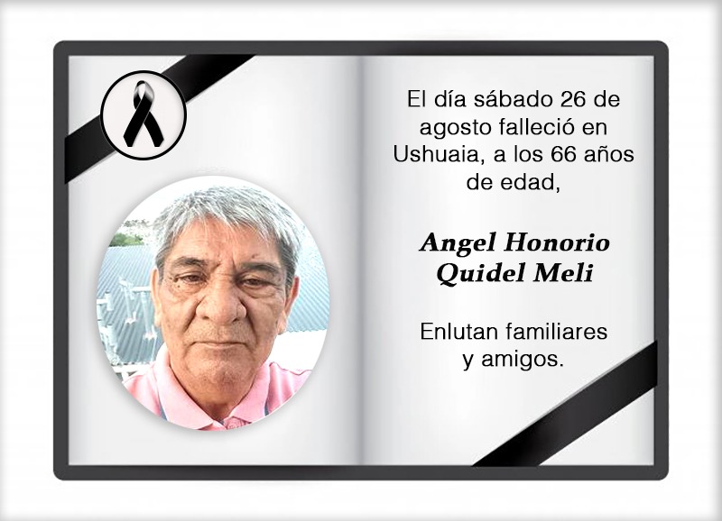 Fallecimiento | Angel Honorio Quidel Meli