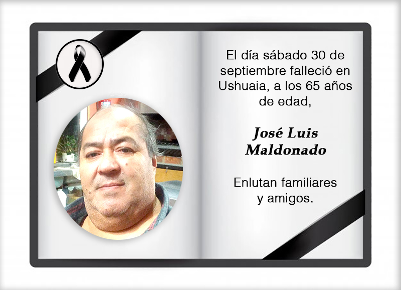 Fallecimiento | José Luis Maldonado