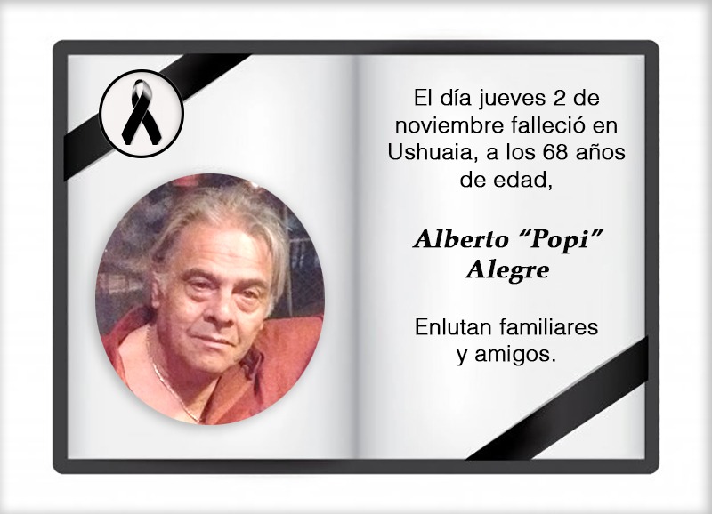 Fallecimiento | Alberto Popi Alegre