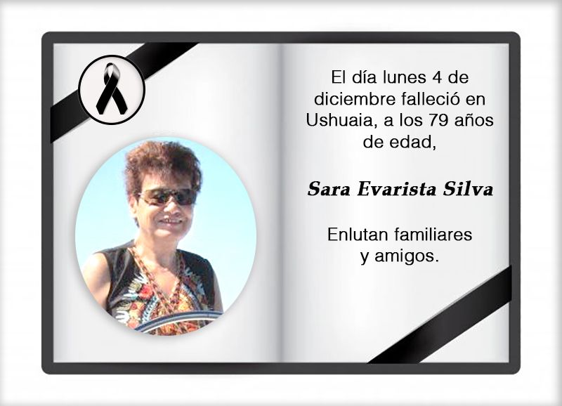 Fallecimiento | Sara Evarista Silva