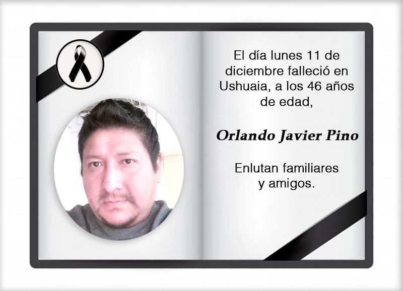 Fallecimiento | Orlando Javier Pino