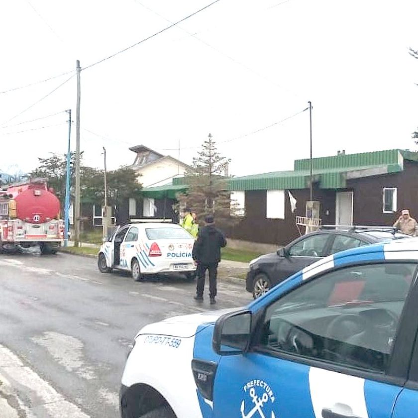 Salvó su casa gracias a que tenía un matafuegos a mano