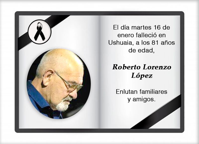 Fallecimiento | Roberto Lorenzo López