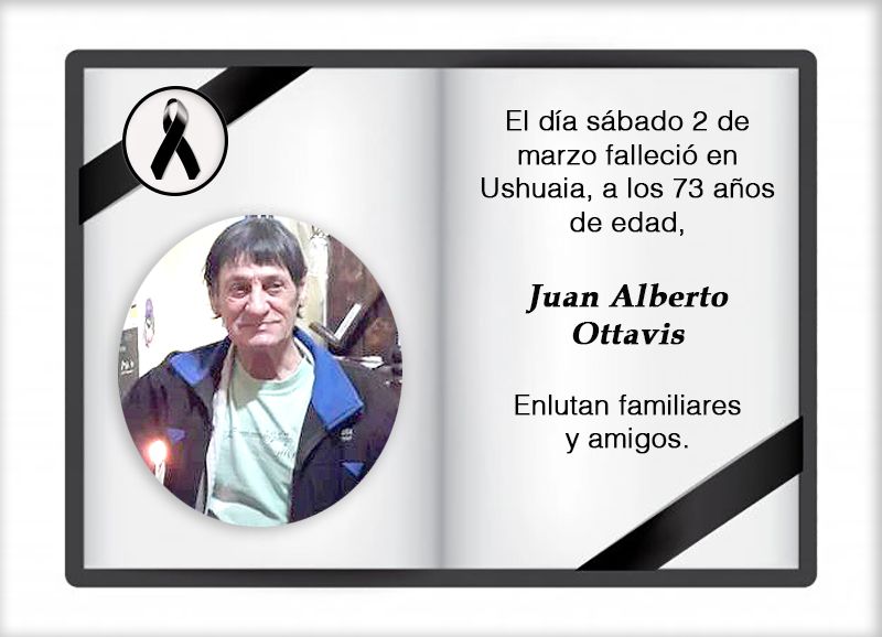Fallecimiento | Juan Alberto Ottavis