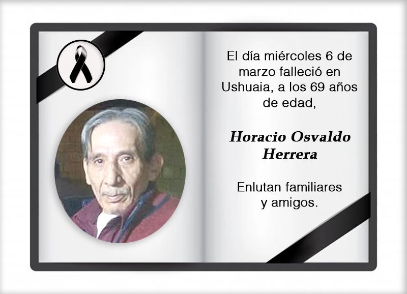 Fallecimiento | Horacio Osvaldo Herrera