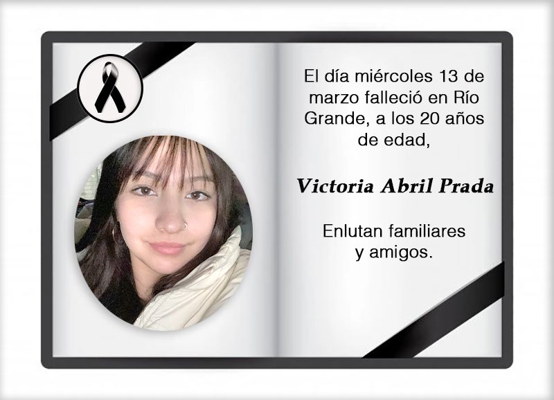 Fallecimiento | Victoria Abril Prada