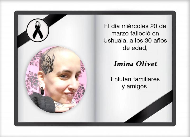 Fallecimiento | Imina Olivet