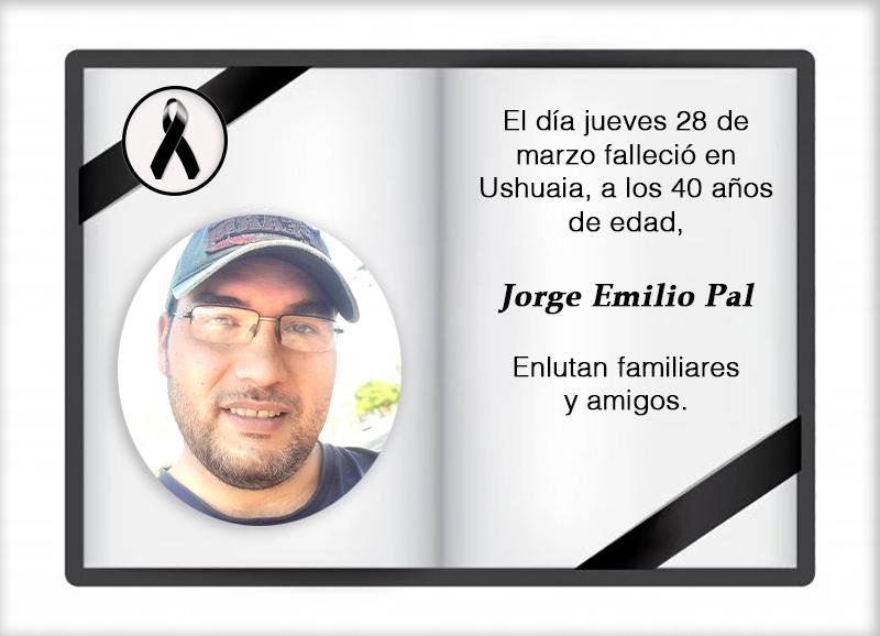 Fallecimiento | Jorge Emilio Pal