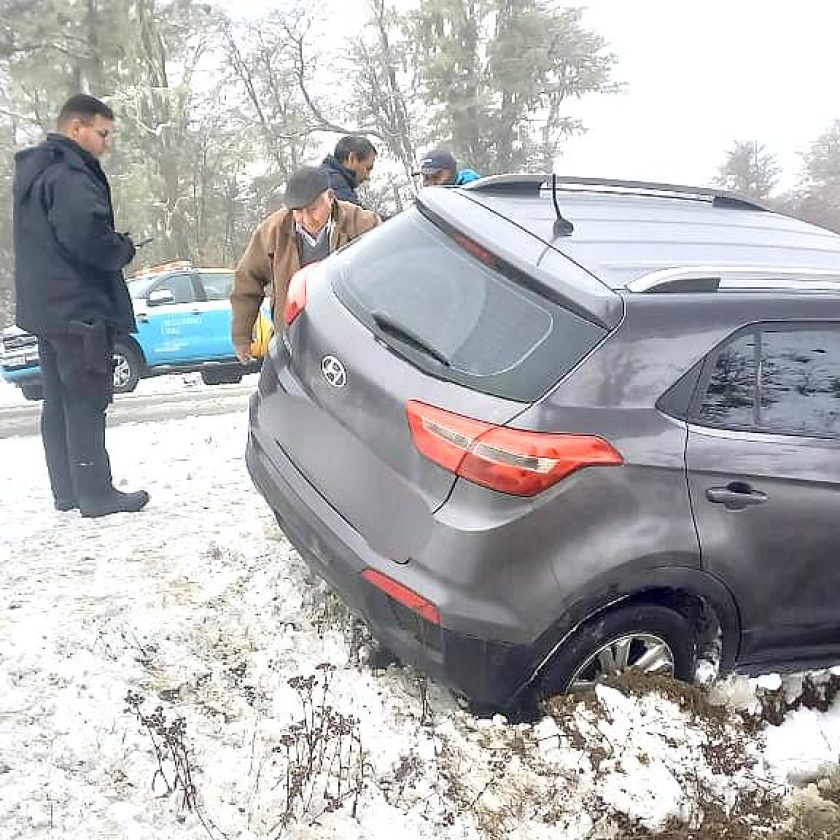 En un despiste, una persona se golpeó el tórax