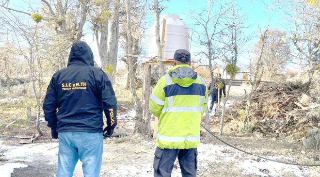 Imputan a cuatro sujetos por el robo de un tanque de agua