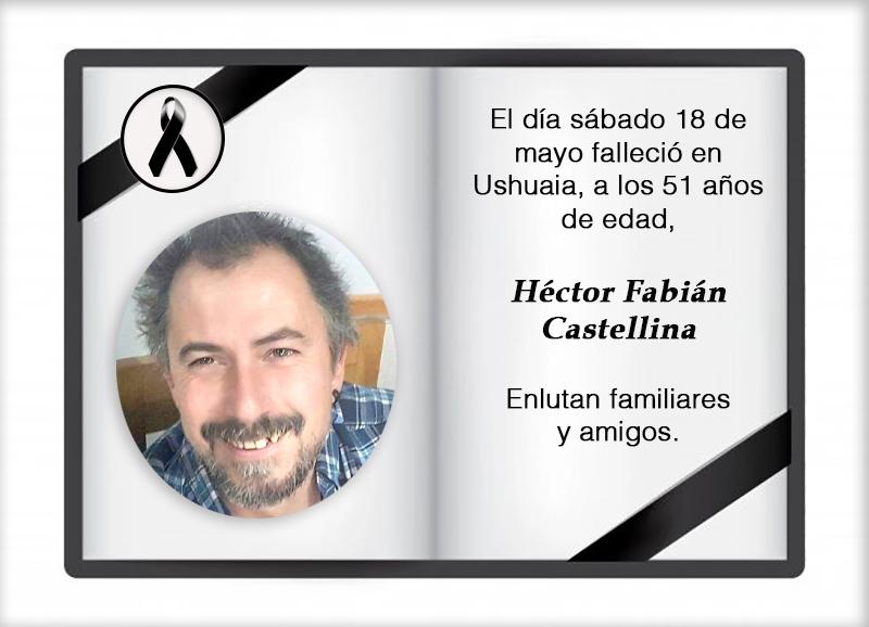 Fallecimiento | Héctor Fabián Castellina