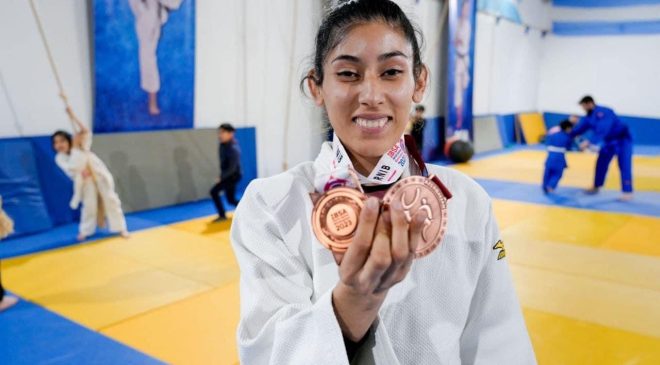 La judoca fueguina Rocío Ledesma clasificó a los Juegos Paralímpicos París 2024