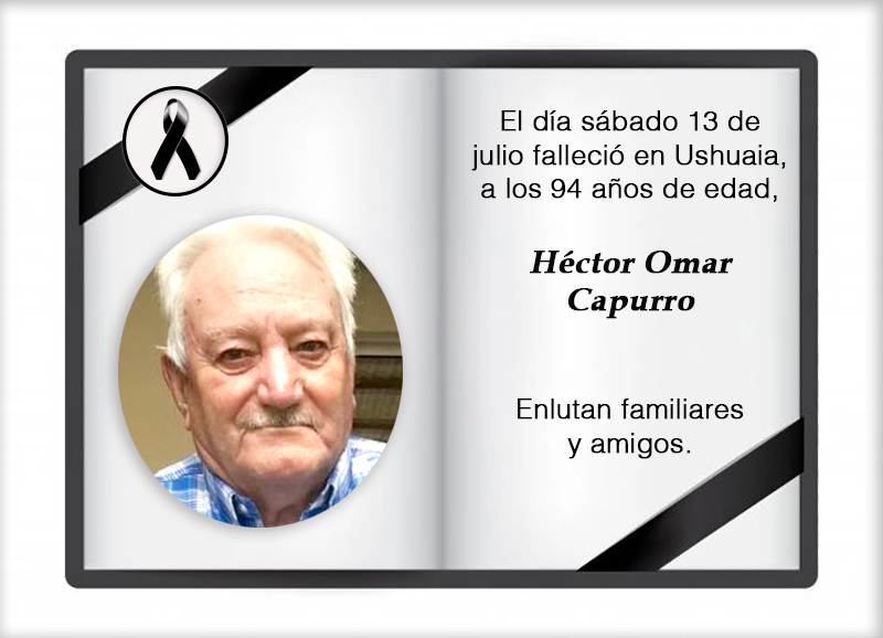 Fallecimiento | Héctor Omar Capurro