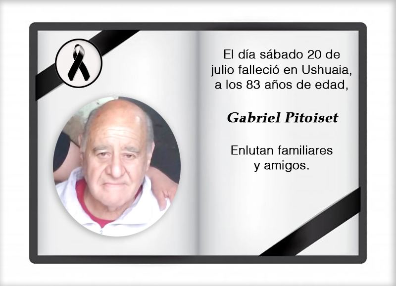 Fallecimiento | Gabriel Pitoiset