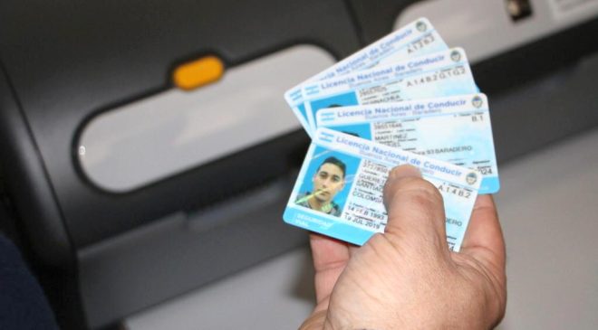 La Municipalidad informa faltante de insumos de nación para generar licencias de conducir