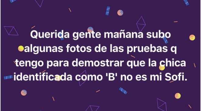 “Me acusan de haber vendido a mi hija”