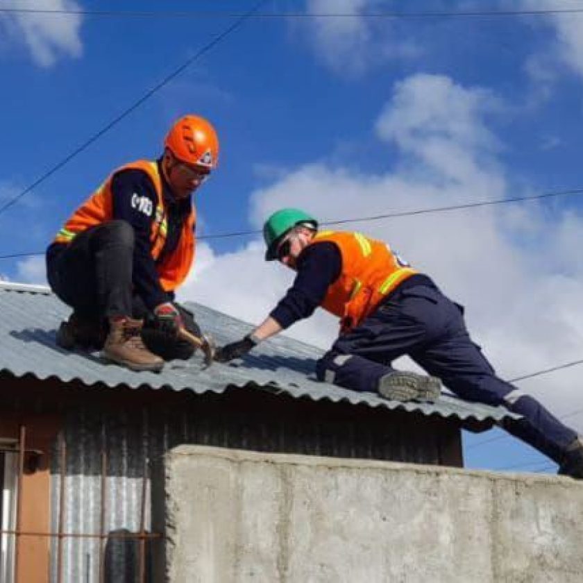 Ráfagas de más de 90 km por hora azotaron a Río Grande