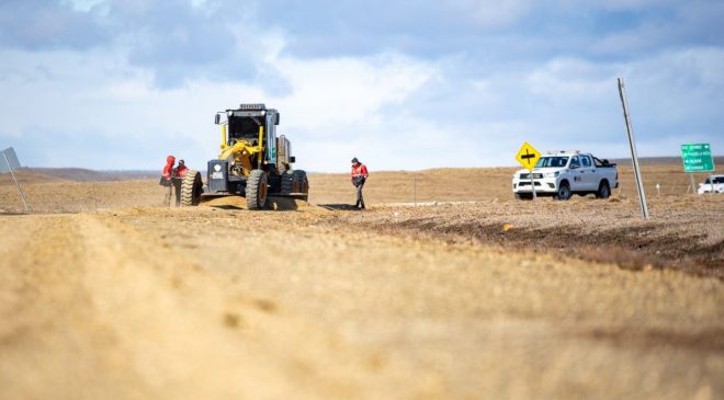 Comenzaron los trabajos de reparación de la Ruta 7 que unirá a la Margen Sur con la Ruta 3