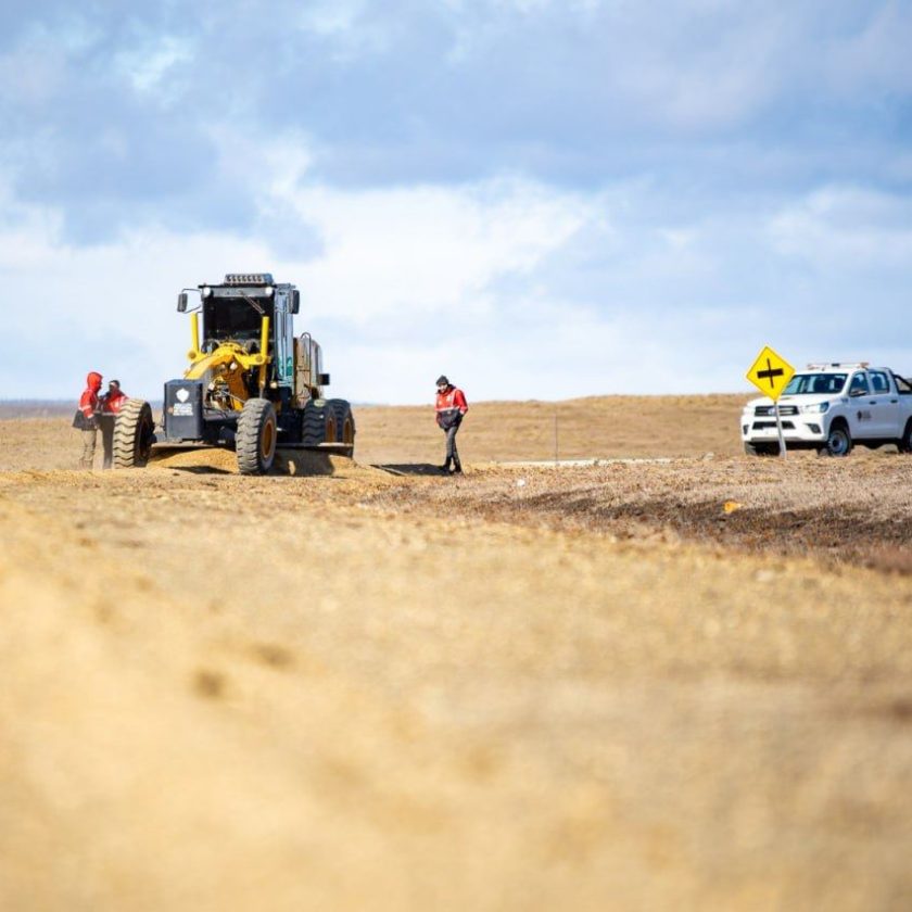 Comenzaron los trabajos de reparación de la Ruta 7 que unirá a la Margen Sur con la Ruta 3