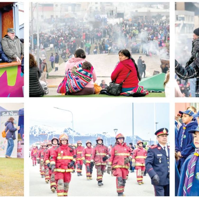 Luego del multitudinario desfile: Se degustaron en Ushuaia más de 15 mil porciones de paella