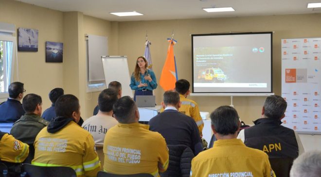 Comenzó la temporada de alto riesgo de incendios forestales en Tierra del Fuego