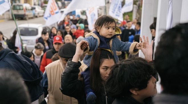 Un enfrentamiento gremial opacó una reunión política