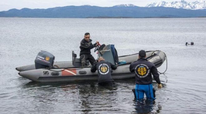 Trágico desenlace en una práctica de buceo en la bahía de Ushuaia